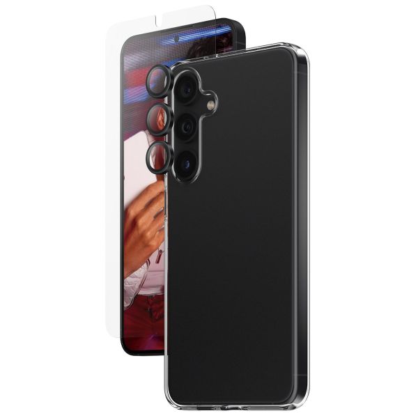 SAFE by PanzerGlass Safe 3-in-1 pack - Hoesje + screenprotector + camera protector Samsung Galaxy S24 Plus - Transparant