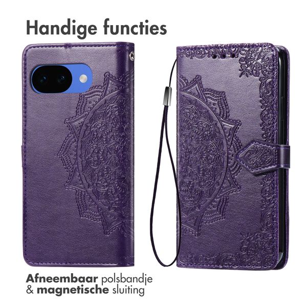 imoshion Mandala Bookcase Google Pixel 10a - Paars