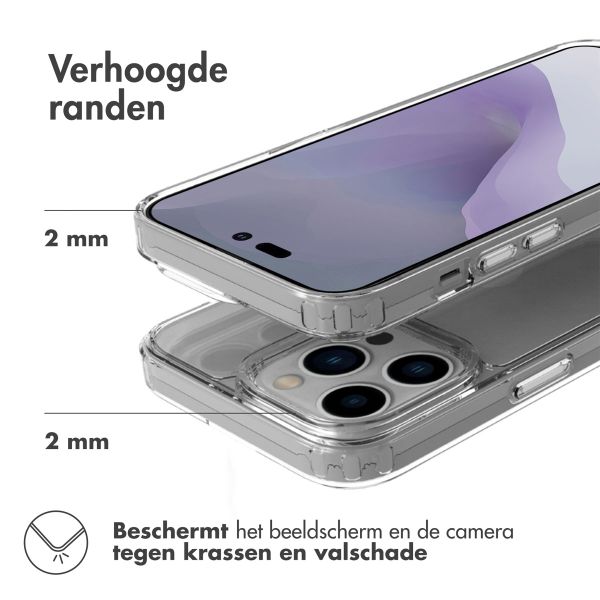 Accezz Xtreme Impact Backcover Apple iPhone 14 Pro Max - Transparant