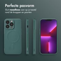 imoshion Color Backcover met MagSafe Apple iPhone 13 Pro - Donkergroen