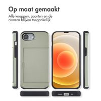 imoshion Backcover met pasjeshouder iPhone 16e - Groen