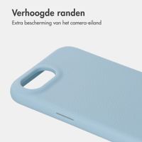 imoshion Texture Backcover Apple iPhone 17e / 16e - Lichtblauw