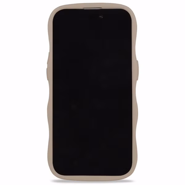 Holdit Wavy Case Apple iPhone 15 Pro - Mocha Brown