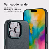 Accezz Leather Bookcase 2-in-1 met MagSafe Apple iPhone 16 Pro - Cedar Green