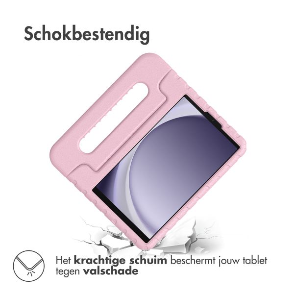 imoshion Kidsproof Backcover met handvat Samsung Galaxy Tab A9 8.7 inch - Lichtroze