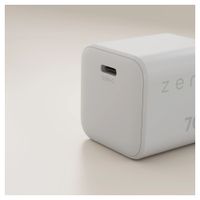 Zens Compact Oplader USB-C 70W - Power Adapter - Wit