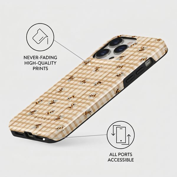 Burga Tough Back Cover with MagSafe Apple iPhone 14 Pro - Honeycomb