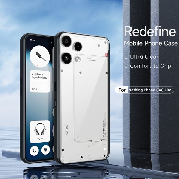 Dux Ducis Aimo Backcover Nothing Phone (3a) Lite - Transparant