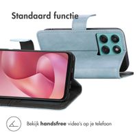 imoshion Luxe Bookcase Motorola Moto G57 Power - Lichtblauw