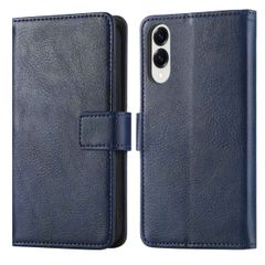 imoshion Luxe Bookcase Samsung Galaxy S25 Edge - Donkerblauw