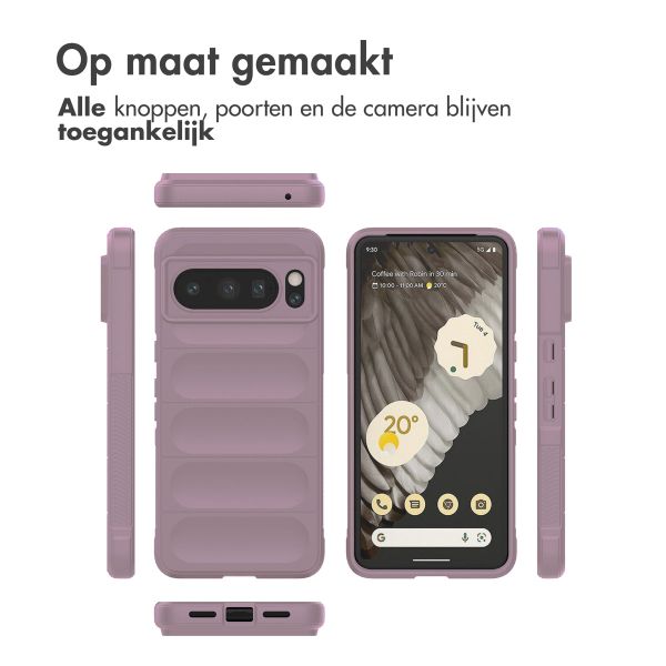 imoshion EasyGrip Backcover Google Pixel 8 Pro - Paars