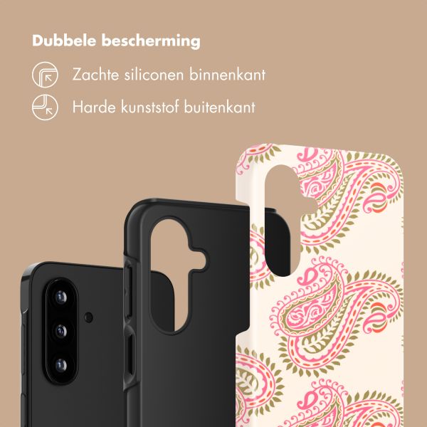 Selencia Vivid Backcover Samsung Galaxy A17 (5G) / (4G) - Paisley Blush