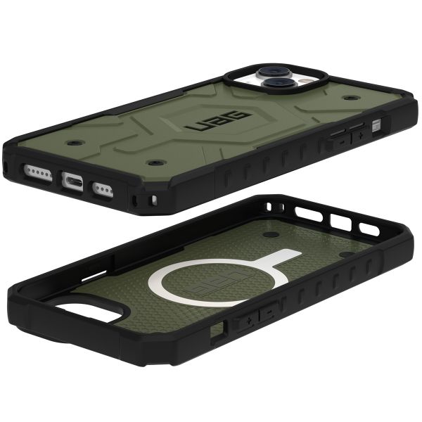 UAG Pathfinder Backcover MagSafe iPhone 14 Plus - Olive