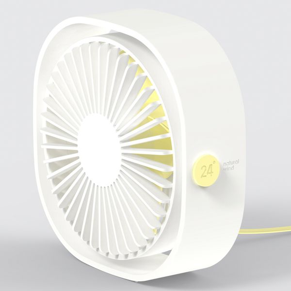 imoshion USB Bureau Ventilator - Wit