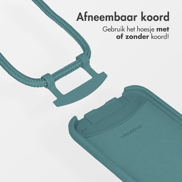 imoshion Color Backcover met afneembaar koord met MagSafe Samsung Galaxy S26 - Dark Green