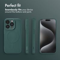 imoshion Colour Back Cover with MagSafe Apple iPhone 15 Pro - Dark Green