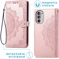 imoshion Mandala Bookcase Sony Xperia 10 IV - Rosé Goud