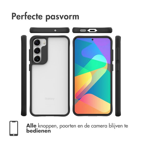 imoshion Rugged Hybrid Case Samsung Galaxy S23 Plus - Zwart