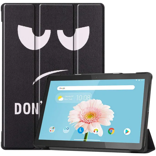 imoshion Design Trifold Bookcase Lenovo Tab M10 - Don't Touch