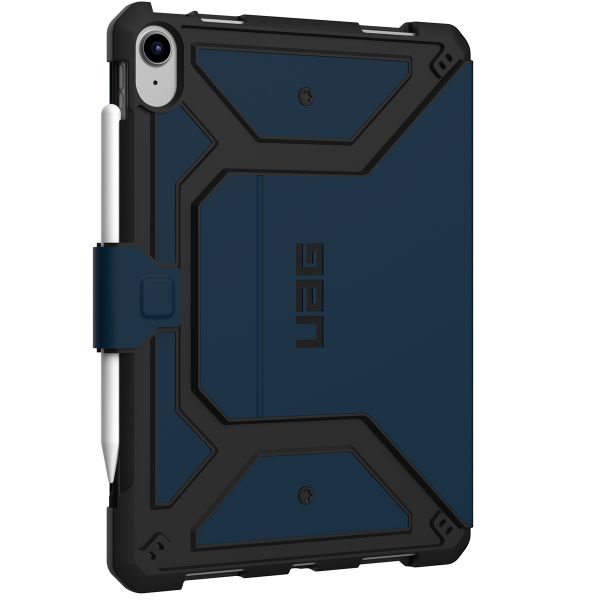 UAG Metropolis Book Case Apple iPad 11 (2025) 11 inch A16 / iPad 10 (2022) 10.9 inch - Blue