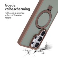Accezz Ring Stand Backcover met MagSafe Samsung Galaxy S26 Ultra - Bruin