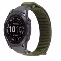 imoshion QuickFit® Nylon bandje Garmin Watch | 22 mm aansluiting - Groen