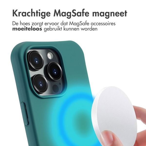 imoshion Color Backcover met afneembaar koord MagSafe Apple iPhone 16 Pro - Donkergroen