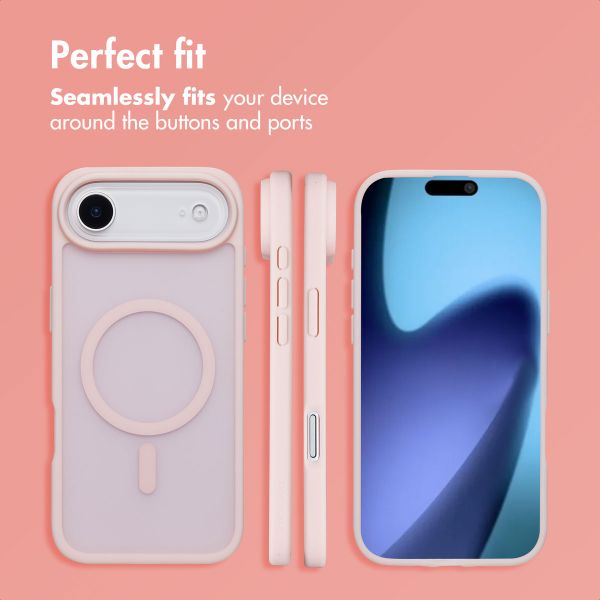 imoshion Colour Guard Back Cover with MagSafe Apple iPhone Air - Light Pink
