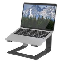 imoshion Aluminium Laptop Stand - Laptop standaard - Bureau - Universeel - Donkergrijs