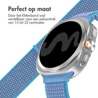 imoshion Nylon bandje Samsung Galaxy Watch Ultra (2024/2025) - Marineblauw