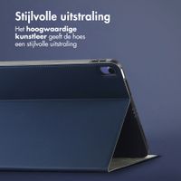 Accezz Classic Tablet Case Apple iPad Mini 7 (2024) / iPad Mini 6 (2021) - Donkerblauw