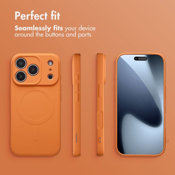 imoshion Colour Back Cover with MagSafe Apple iPhone 17 Pro - Orange