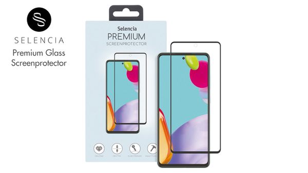 Selencia Gehard Glas Premium Screenprotector Samsung Galaxy A34 (5G)