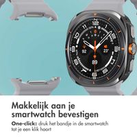 imoshion Ocean Siliconenband Samsung Galaxy Watch Ultra (2024/2025) - Brown Gray