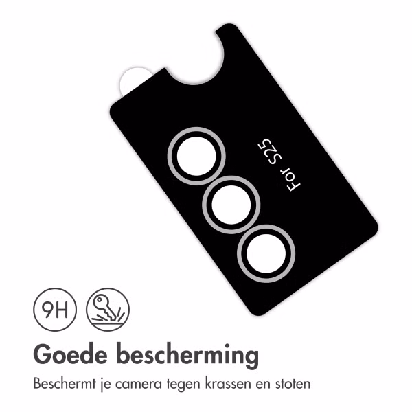 imoshion 2 Pack Camera lens protector Samsung Galaxy S25 - Silver Shadow