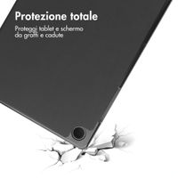 imoshion Trifold Bookcase Samsung Galaxy Tab A11 Plus - Zwart