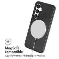 imoshion Sparkle Backcover met MagSafe Samsung Galaxy S25 - Glitter Zwart