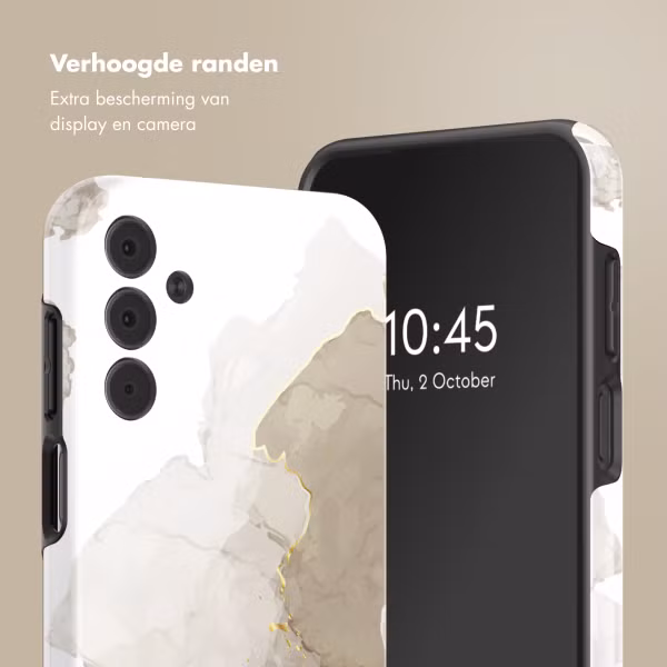 Selencia Vivid Backcover Samsung Galaxy A15 (5G) - Marble Light Brown