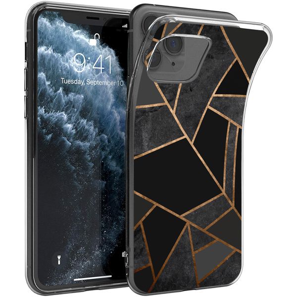 imoshion Design hoesje iPhone 11 Pro - Grafisch Koper / Zwart