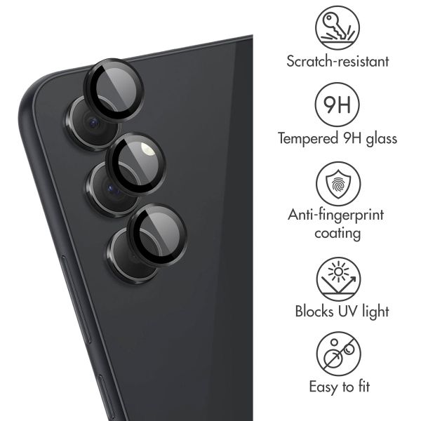 imoshion Camera Protector Glass 2-pack Samsung Galaxy A35 - Black