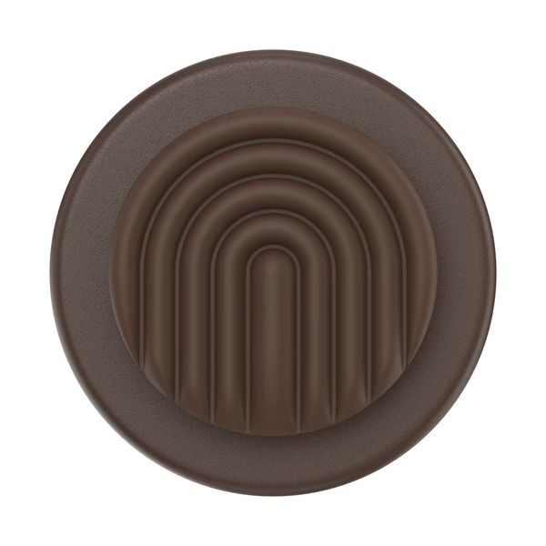 PopSockets PopGrip MagSafe Round - Curves Cocoa
