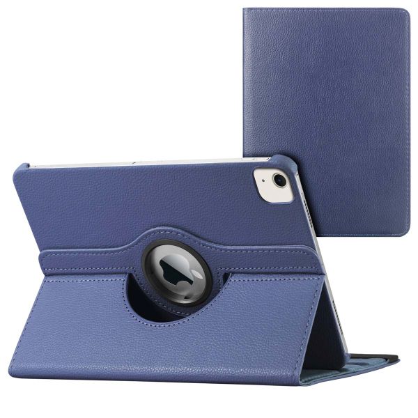 imoshion 360° draaibare Bookcase iPad Air 13 inch (2024) M2 - Donkerblauw