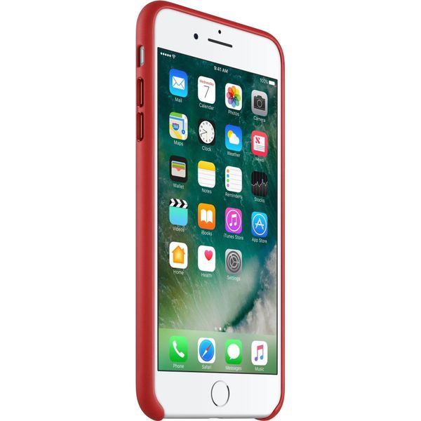 Apple Leather Backcover Apple iPhone 8 Plus / 7 Plus - Red