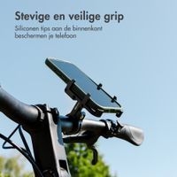 imoshion Aluminium Telefoonhouder Fiets - Lichtgewicht - Universeel - Zwart
