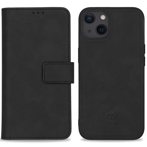 imoshion Uitneembare 2-in-1 Luxe Bookcase Apple iPhone 13 - Zwart