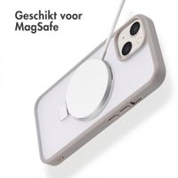 Accezz Ring Stand Backcover met MagSafe Apple iPhone 14 - Grijs