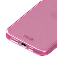 Holdit Glitter Case Apple iPhone 15 Pro - Roze