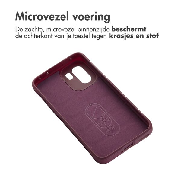 imoshion EasyGrip Backcover OnePlus 15R - Aubergine