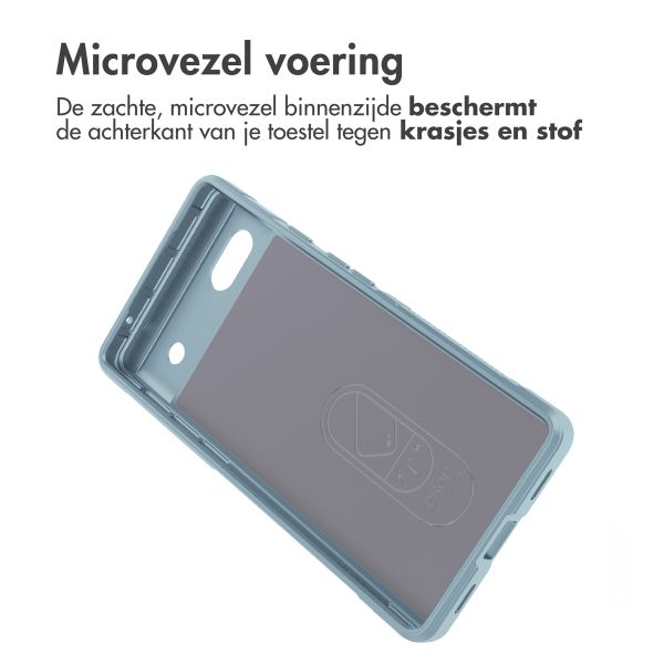 imoshion EasyGrip Backcover Google Pixel 6a - Lichtblauw