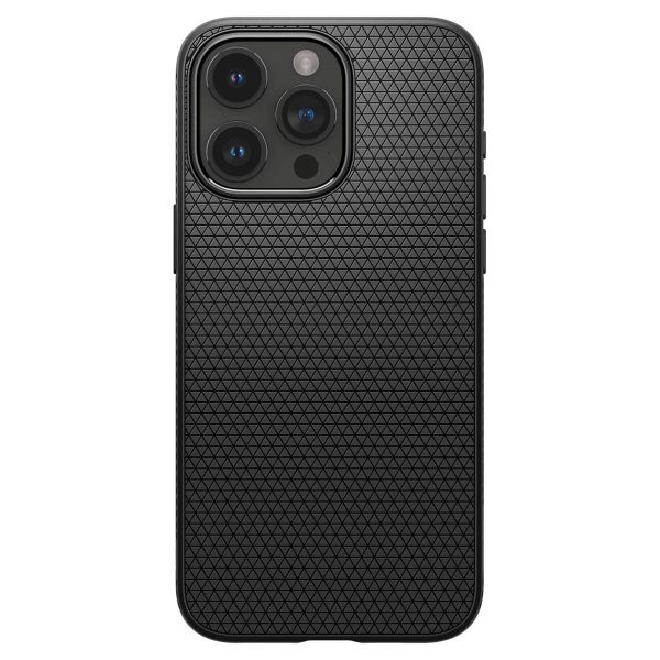 Spigen Liquid Air Backcover iPhone 15 Pro - Matte Black